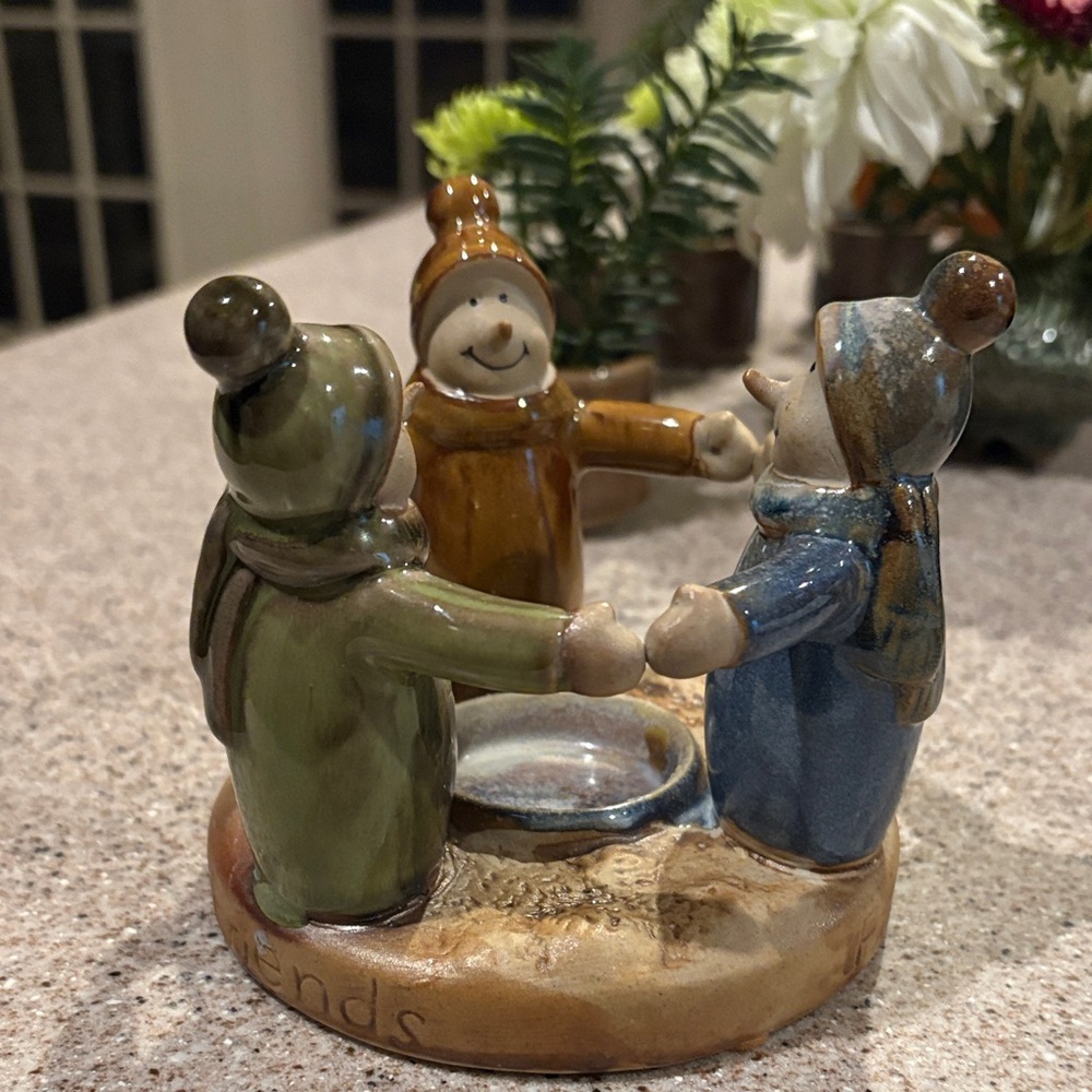 Faith Family Friends Votive Candle Holder